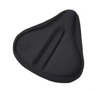 Sileduove Funda de asiento de bicicleta de gel de silicona para ejercicio estacionario para bicicletas CRUISER, almohadilla ergonómica ancha con base antideslizante y ventilación de aire, cómoda