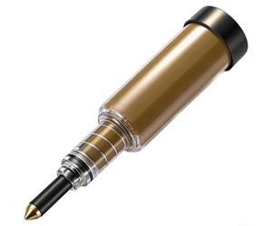Sileduove Grasa lubricante para barra guía de motosierra con boquilla de metal, recipiente de aceite para protección antioxidante y reducción de la fricción, engrasador manual portátil para un