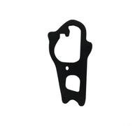 Sileduove Junta de sello de luz trasera para Toyota GT86 para Scion FR-S para BRZ 2012-2015, cubierta de plástico negro para estilo exterior del coche (lado izquierdo)