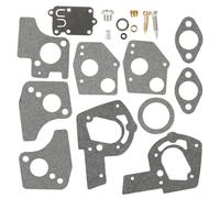 Sileduove Kit de juntas de carburador para motores HP, juego de reparación de metal y plástico sustituye a 495606 494624, kit de revisión para modelos 130202-130293, fácil de instalar