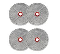 Sileduove Kit de paño de fregona, almohadillas de microfibra, accesorios de vacío para LG Code For Zero Roboking AI, alta absorción, diseño resistente al desgarro, paquete de 4 o 10, reemplazo directo