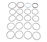 Sileduove Kit de sello de junta rotativa 6664908, para Bobcat 225 231 325 328 329 331 334 335 425 428 anillos de sellado hidráulicos, con protección a prueba de polvo
