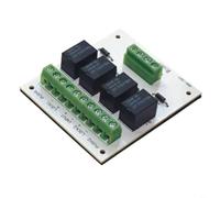 Sileduove Módulo de relé entrelazado de doble puerta para sistemas de control de acceso, bloqueo a prueba de fallos, salida de señal de 5 A, 24 V, diseño compacto, construcción de resina fácil de