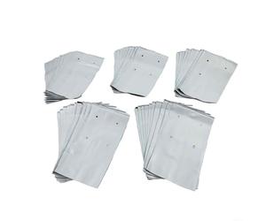 Sileduove Paquete de 50 bolsas de polietileno con agujeros reflectantes y de drenaje diseñadas para cultivo de verduras sin suelo y a base de suelo en diversas condiciones (8 L)