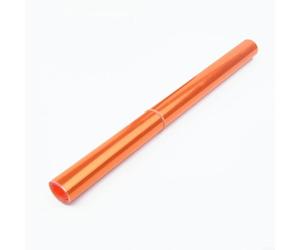 Sileduove Película tintada de vinilo ámbar naranja para faros delanteros traseros de coche, hoja de envoltura de humo, 12 x 48 pulgadas, cubierta de protección de iluminación automotriz