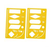 Sileduove Plantilla de diagrama de flujo para trabajadores de álbumes de recortes, marcador de dibujo multifuncional, regla de plástico con símbolos y formas de proceso, 56 x 88 mm