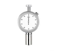 Sileduove Probador de la dureza de la orilla para los materiales suaves con el cuerpo del acero inoxidable, vidrio resistente a los arañazos, dureza de las medidas de 0 a 100HA