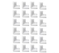 Sileduove Protectores de esquina de espuma gruesa, fundas de embalaje de marco, fundas protectoras para mejoras del hogar, diseño de absorción de golpes, fácil instalación sin herramientas, material