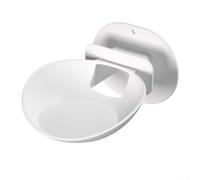 Sileduove Soporte de pared para Echo Dot Max Montado Soporte de altavoz con función de canalización de alambre Estructura ABS para uso en interiores (blanco)