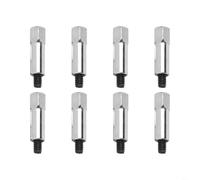 Sileduove Tornillos cromados para tapa de válvula, juego de tornillos para bloque pequeño SBC para motores Chevy, 3/8 pulgadas de longitud con cabeza Phillips, paso de rosca de 1/4-20, se adapta a 283