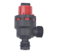 Sileduove Válvula de alivio de presión para horno de calefacción de caldera de gas montado en la pared, válvula de seguridad compatible con calentador de gas ARISTON, construcción de plástico robusto