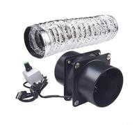 Sileduove Ventilador axial de para rotor exterior, ventilador de aire de aceite, extractor de humo, campana extractora de humos, simple campana extractora, no requiere ventilador extractor para la