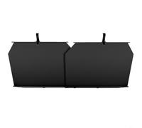Sileduove Visera solar para coche con diseño retráctil automático, sistema de montaje de ventosa, material de tela Oxford para sedán, SUV