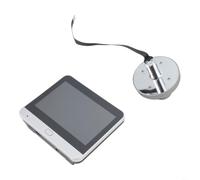 Sileduove Visor digital de puerta, cámara de mirilla, visor de puerta WLAN para seguridad del hogar con pantalla HD 1080P, detección de movimiento PIR, pantalla de 43 pulgadas, conectividad WiFi