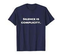 Silence Is Complicity tee Camiseta