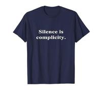 Silence Is Complicity tee Camiseta