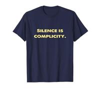 Silence Is Complicity tee Camiseta