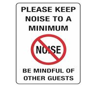 Silence Is Golden Reminder Tin Sign 12x8 Inch