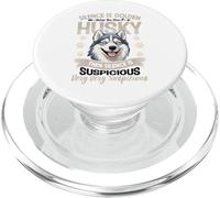 Silence Is Golden Unless You Have A Husky Then Silence Is PopSockets PopGrip para MagSafe