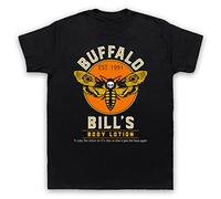 Silence Lambs Buffalo Bill's Body Lotion Parody - Camiseta para hombre, Negro, XL