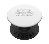 Silence Speaks Typography Bold Minimalist Quote Modern PopSockets PopGrip Adhesivo