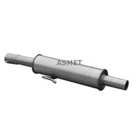Silenciador 11.025 ASMET para MAZDA 6 Hatchback 6 Sedán 6 Station Wagon