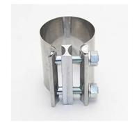 Silenciador Aro De Conexión De Tubo De Escape Universal De Acero Inoxidable, Abrazadera De Tubo De Acero Fuerte, Accesorios Para Coche Punta Escape(60mm)