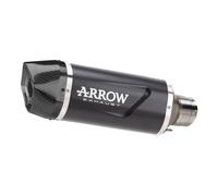 SILENCIADOR ARROW ALUMINIO CARBONO OSCURO INDY RACE EVO PARA KAWASAKI ZX-4R 2024