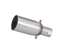 Silenciador Automóvil Tubo De Escape Modificado para Motocicleta con Adaptador De 28-45mm Y Tubo De Enlace Central De 51mm Tubo Escape Coche(32mm-51mm)