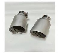 Silenciador Boquilla De Escape De Acero Inoxidable Mate, Embellecedor De Silenciador De Coche AK Abierto De Gran Diámetro, 101mm, 114mm, 1 Unidad Punta Escape(60mm-89mm)