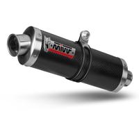 MIVV Silenciador de escape Yamaha YZF 600 Thundercat 1999 Oval de carbono