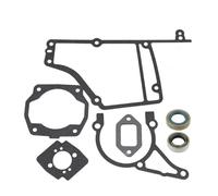 Silenciador, carburador, base del cilindro, cárter, tanque de combustible, juego completo de juntas, sello de aceite, apto for de corte de hormigón TS400(1 Total Set)