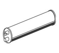 DINEX 50363 Silenciador central / posterior