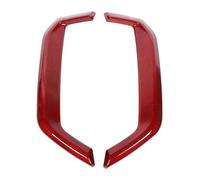Silenciador Coche Para B&MW Serie 5 G60 2024+ Embellecedor Tubo Escape Trasero Fibra Carbono Pegatina Decorativa Para Marco Cuello Cola(Red Carbon Fibre)