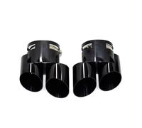 Silenciador Cola Para X5 X6 2020-2024 G05 G06 Tubo Escape Acero Inoxidable Doble Salida Actualización Boquilla Punta Silenciador Alta Car Escape Tubo