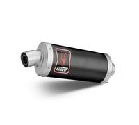 SILENCIADOR DAKAR MIVV NEGRO ACERO INOXIDABLE PARA MOTO MORINI X-CAPE 2021-2024