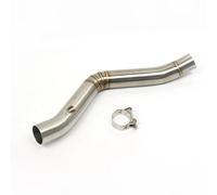 Silenciador De Acero Inoxidable Para Motocicleta Tubo Conexión Medio Para Benelli Para 502C Para 502X 2016 2017 2018 Pit Bike Silenciador Escape