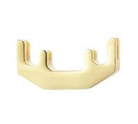 Silenciador de aleación para violín con reducción efectiva de volúmenes, accesorio de instrumento de cuerda, amortiguadores de sonido elegantes para práctica profesional