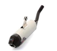Envío gratis silenciador de aluminio/carbono art para ktm 125 para moto