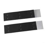 Silenciador de bajante de canalón, paquete de 2 silenciadores ajustables para canalón silenciosos tus noches lluviosas, reduce el ruido, amortiguador de sonido, cadena de lluvia (2.6 pulgadas)