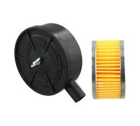Silenciador de compresor de 20 mm con filtro de aire compatible que soporta mantenimiento rutinario y funcionamiento sostenido (juego de 1 pieza)