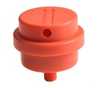 Silenciador de compresor de aire, filtro de admisión, silenciador, rosca macho de 12,5 mm, reductor de ruido de plástico, para compresor de pistón, bomba de aire pequeña, taller, herramientas de aire