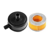 Silenciador de compresor de aire, reductor de ruido con cartucho de filtro for compresores de pistón, piezas de bomba de filtro de aire de 20mm