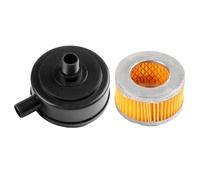 Silenciador de compresor de aire y filtro de aire de 20 mm, silenciador de compresor de pistón, reductor de ruido para accesorios de bomba, piezas de repuesto de compresor para herramientas de aire de