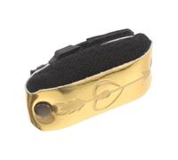 Silenciador de Cuerdas de Guitarra Dorado Ajustable para Principiantes | Cinta Amortiguadora Ajuste Elástico, Uso en Ensayo Silencioso, Guitarra de Seis Cuerdas