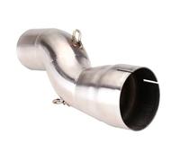 Silenciador De Escape Compatible Con Para R1200R R1200RS R1200GS R1200ADV Moto Para Escape Modificar Tubo Medio 51MM Línea De Tubo Adaptador