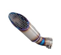 Silenciador De Escape Completo Titanio Para Motocicleta, Línea Project Con Salida Malla, Para Ap&rilia RSV4 2015-2024(B with laser)