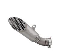 Silenciador De Escape Completo Titanio Para Motocicleta, Línea Project Con Salida Malla, Para Ap&rilia RSV4 2015-2024(A with laser)