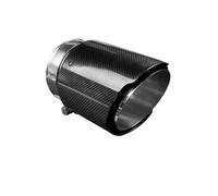 Silenciador de escape de fibra de carbono Compatible With coche, accesorio de modificación compatible con Honda Civic 10.º Hatchback 2020-2021.