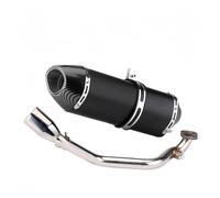 Silenciador de escape de motocicleta Motocicleta para Sym para kymco 125 Racing S R77 para escape para tubo 125cc 100cc 150cc silenciador para sistema completo(TYPE-C)